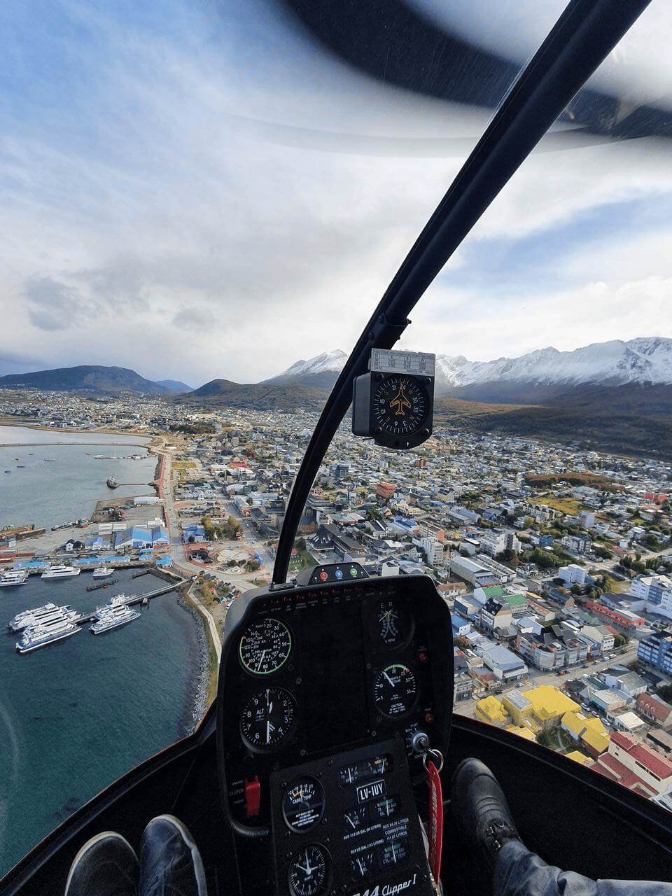 SOBREVUELO EN USHUAIA
