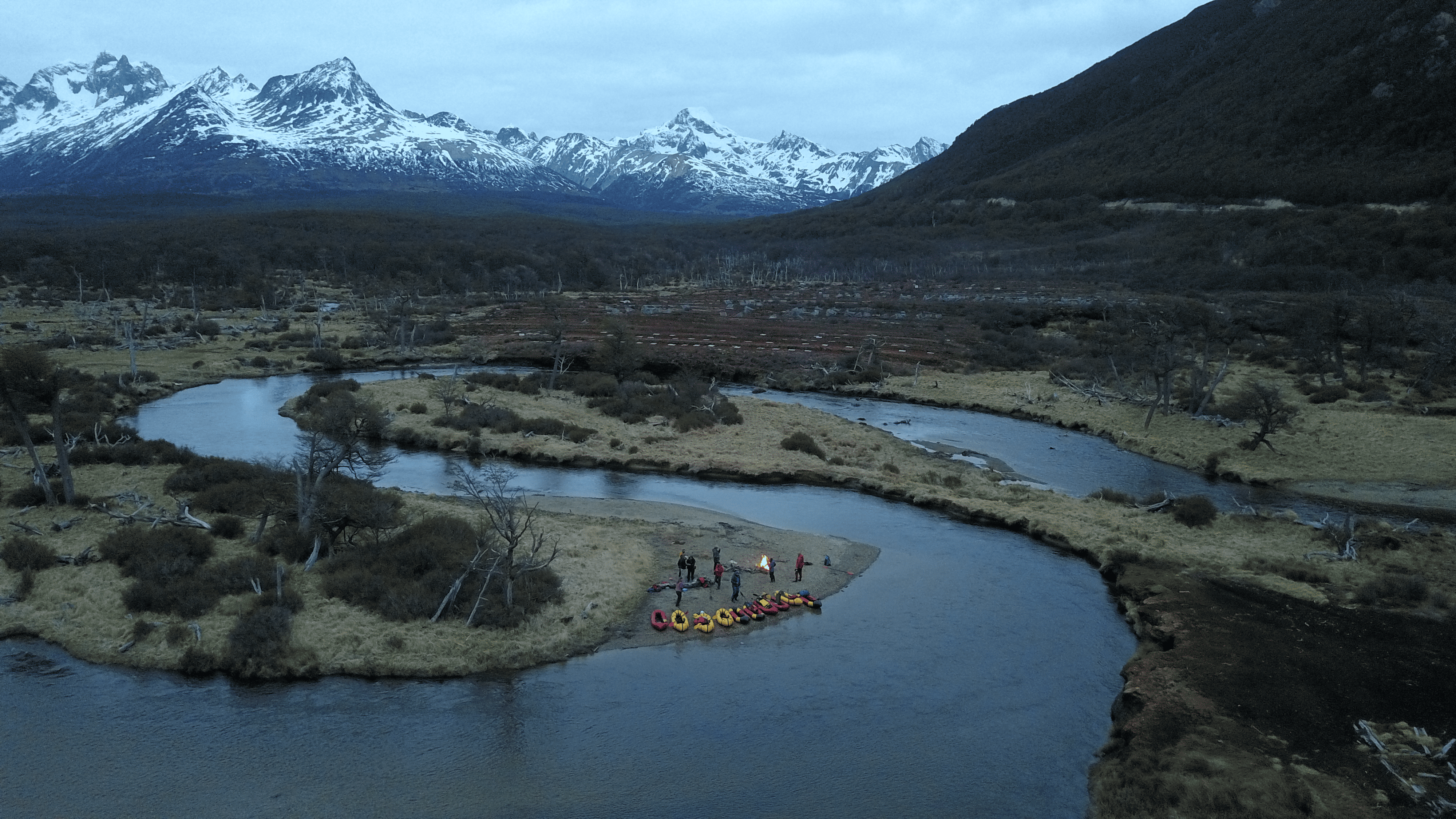 PACKRAFTING EN RIO OLIVIA