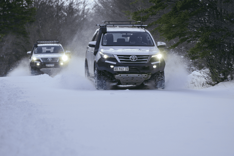 TRAVESIA LAGOS 4X4 EN INVIERNO
